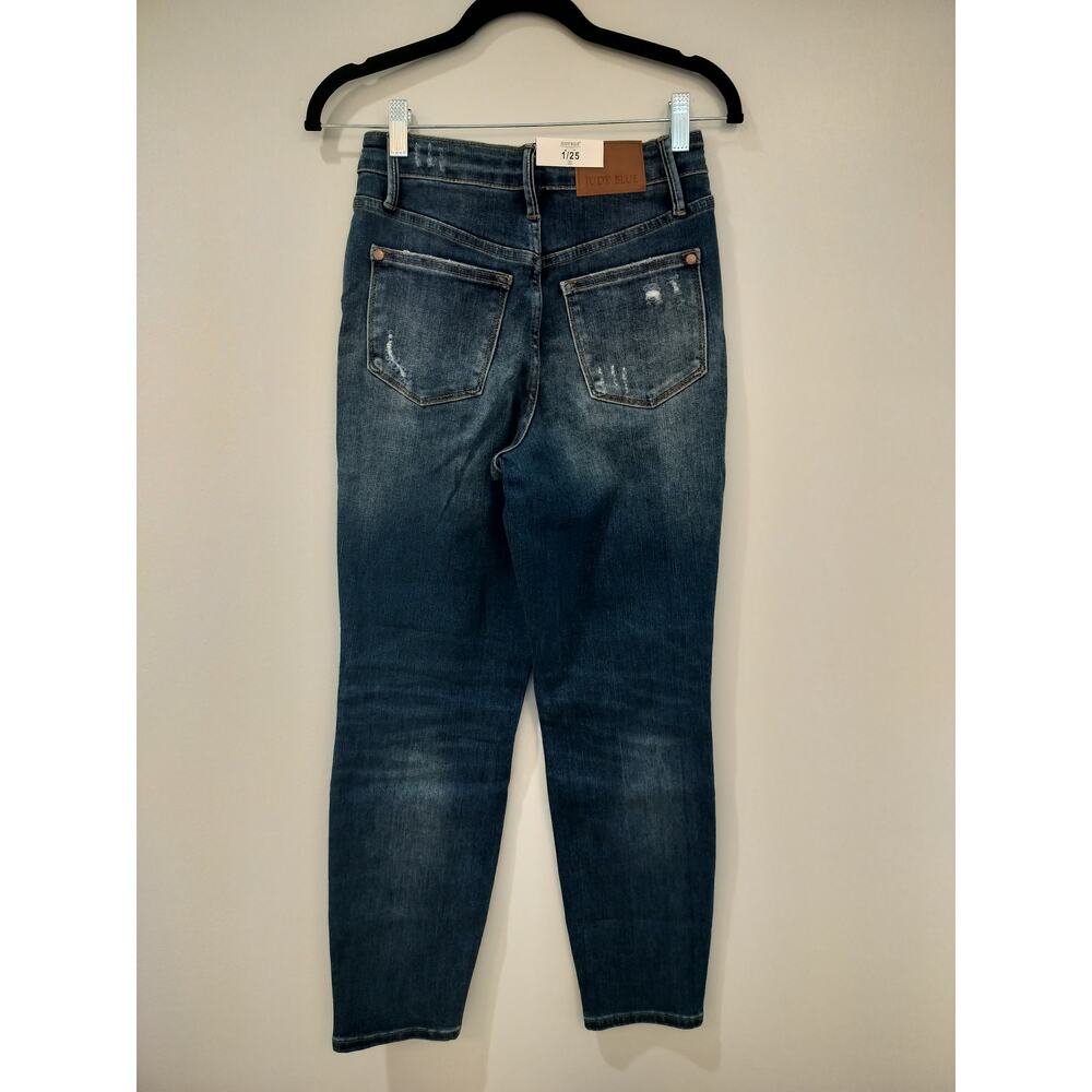 Judy Blue JB88776DK Jeans Size 1/25 High Waist Slim Fit Tummy Control - Picture 3 of 11